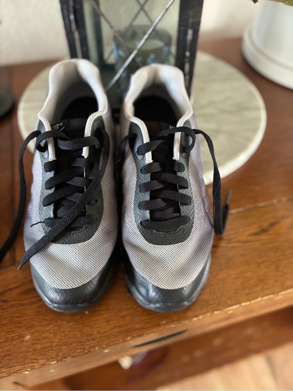 Women’s Grey and Black Athletic Sneakers